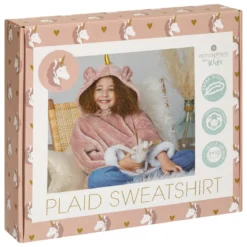 PLAID SWEAT FLANELLE LICORNE