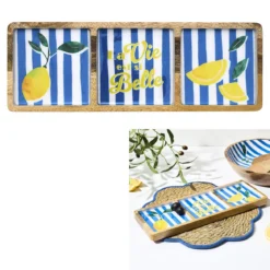 PLANCHE COMPARTIMENTS MANGUIER DOLCE VITA BLEU