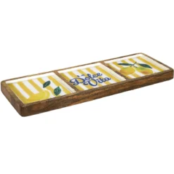PLANCHE COMPARTIMENTS MANGUIER DOLCE VITA JAUNE