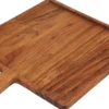 PLANCHE PRESENTATION ACACIA CARREE AVEC POIGNEE 40X30CM