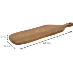 PLANCHE PRESENTATION ACACIA 64X19CM