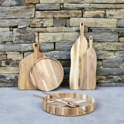 PLANCHE PRESENTATION ACACIA 64X19CM