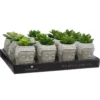 PLANTE ARTIFICIELLE BOUDDHA CIMENT H.9CM
