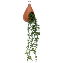 PLANTE A SUSPENDRE BE VINTAGE POT GOUTTE CERAMIQUE H.60CM