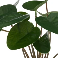 PLANTE POT CERAMIQUE VERT H.26CM
