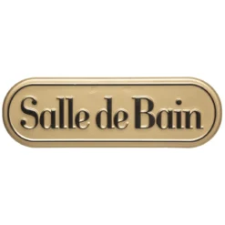 PLAQUE PORTE BECKY D.25X8CM