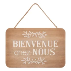 PLAQUE PORTE CREUSE 25X17CM