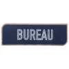 PLAQUE PORTE OLME D.24X8CM