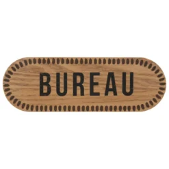 PLAQUE PORTE SANTIAGO D.22X7CM