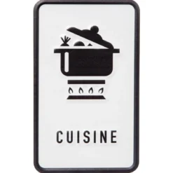 PLAQUE PORTE YUNA D.20X12CM