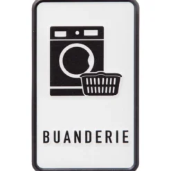 PLAQUE PORTE YUNA D.20X12CM