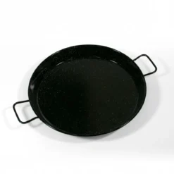 PLAT A PAELLA EMAILLE D.42CM 10 PERSONNES