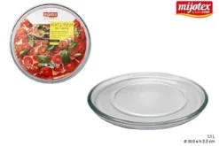 PLAT A PIZZA VERRE D.36.8CM