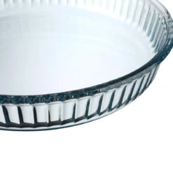 PLAT A TARTE VERRE D.26CM