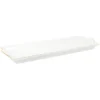 PLAT DE SERVICE PORCELAINE LISERE DORE 34X14CM