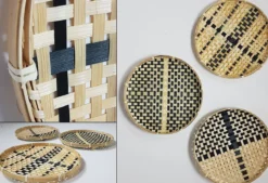 PLATEAU BAMBOU 30X3CM ETHNIC