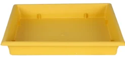 PLATEAU 25CM JAUNE