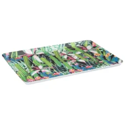 PLATEAU EXOTIQUE MELAMINE 45X30CM