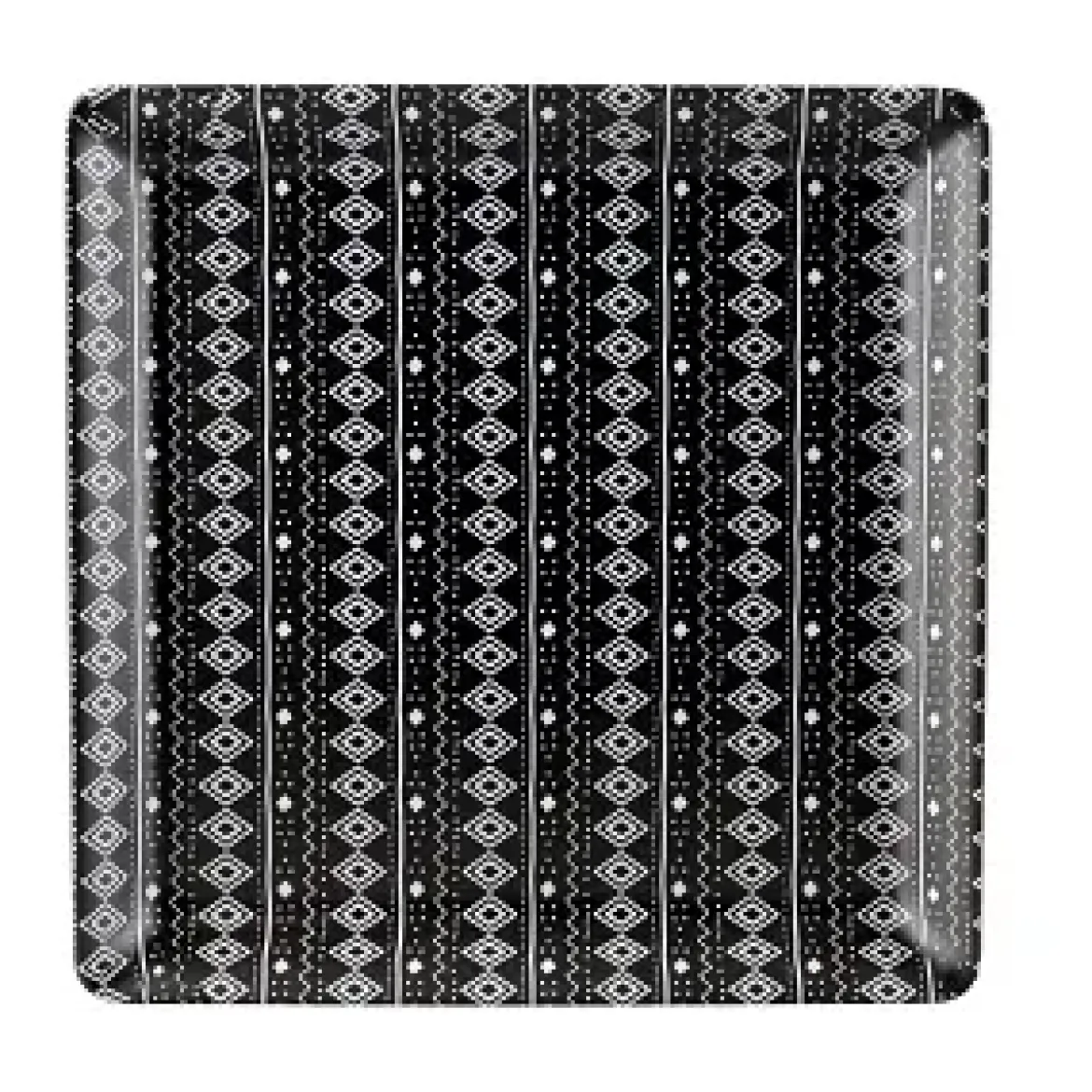 PLATEAU MELAMINE GEOMETRIQUE L 30 CM L 30 CM