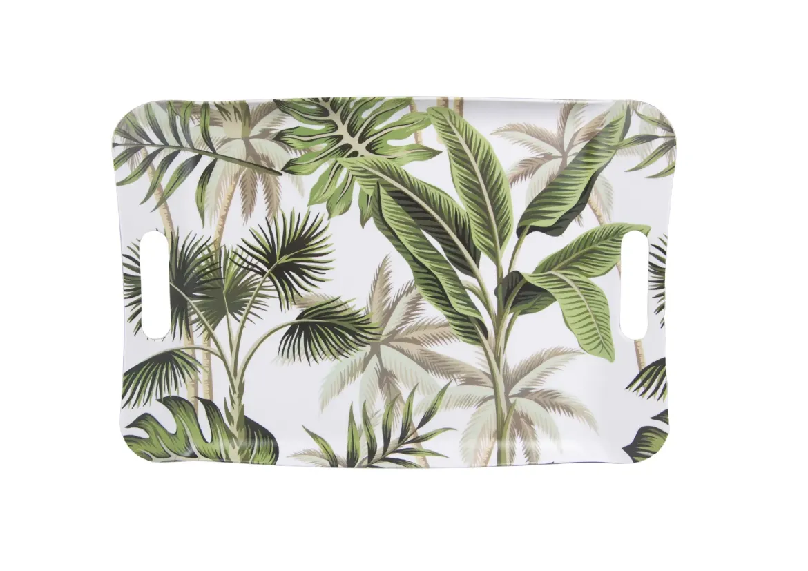 PLATEAU MELAMINE JUNGLE 31X21CM