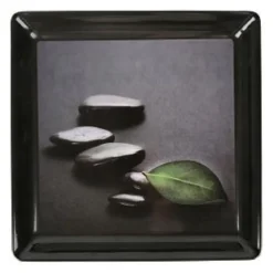 PLATEAU MELAMINE NEWS ZEN L 30 CM L 30 CM