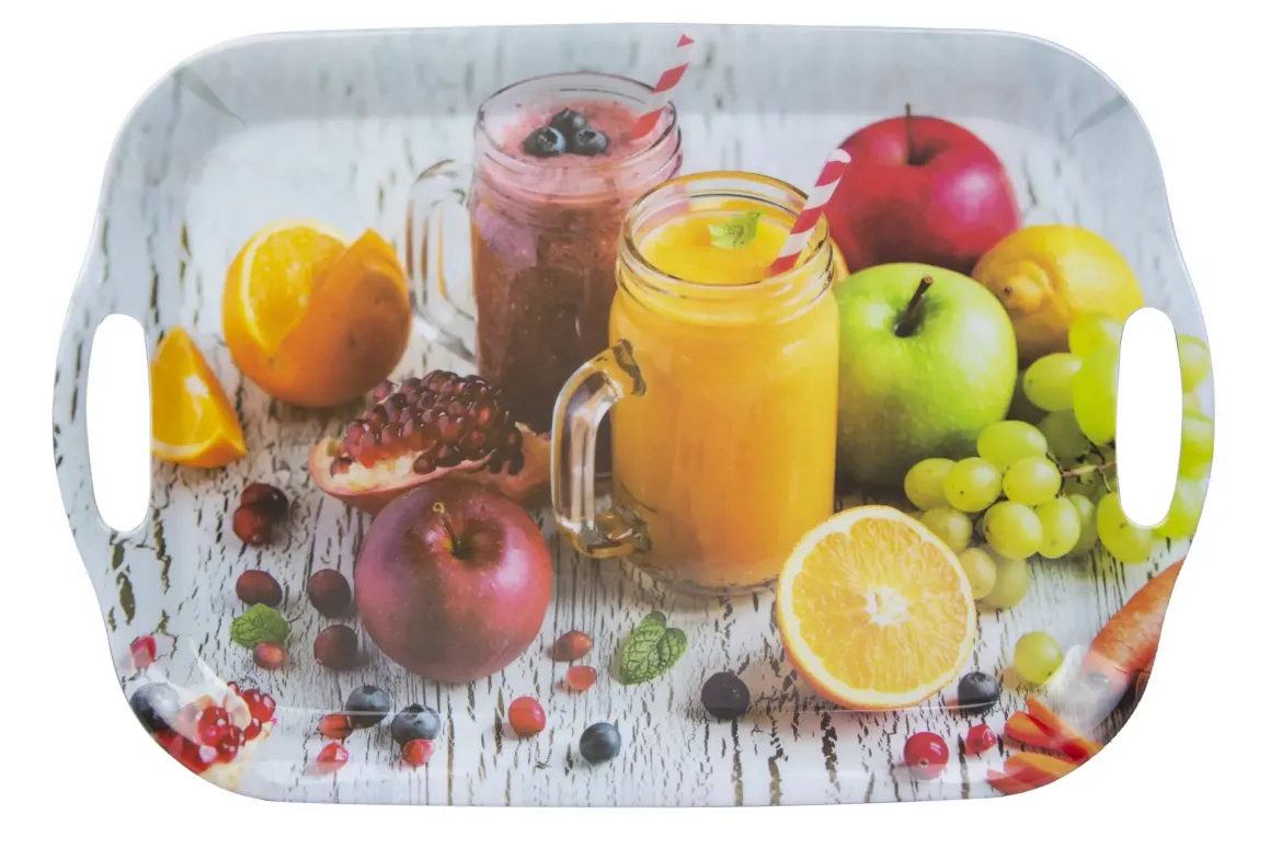 PLATEAU MELAMINE SMOOTHIES 46.3X31.7CM