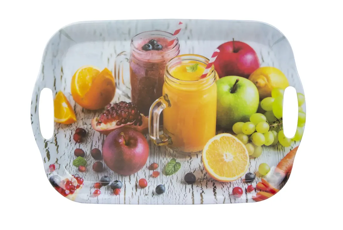 PLATEAU MELAMINE SMOOTHIES 36X26CM