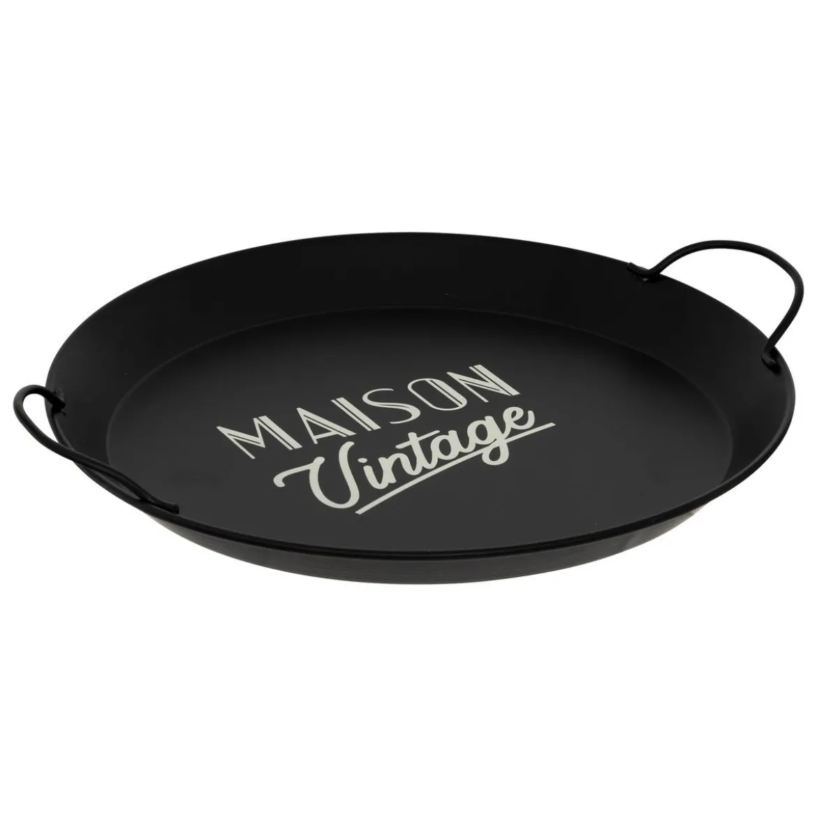 PLATEAU METAL CAFE BORDELAIS TAILLE M