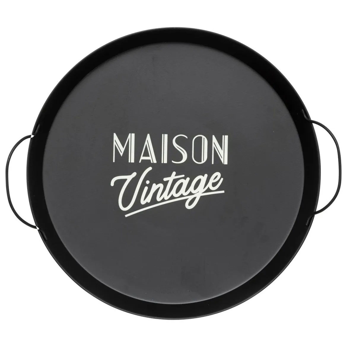 PLATEAU METAL CAFE BORDELAIS TAILLE M