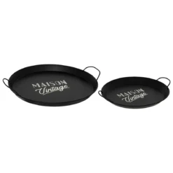 PLATEAU METAL CAFE BORDELAIS TAILLE S