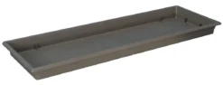 PLATEAU RECTANGULAIRE L.36CM GRIS