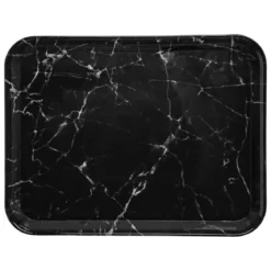 PLATEAU 33X43CM MARBRE NOIR