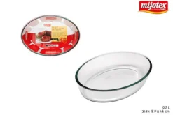 PLAT OVALE EN VERRE 0.7L