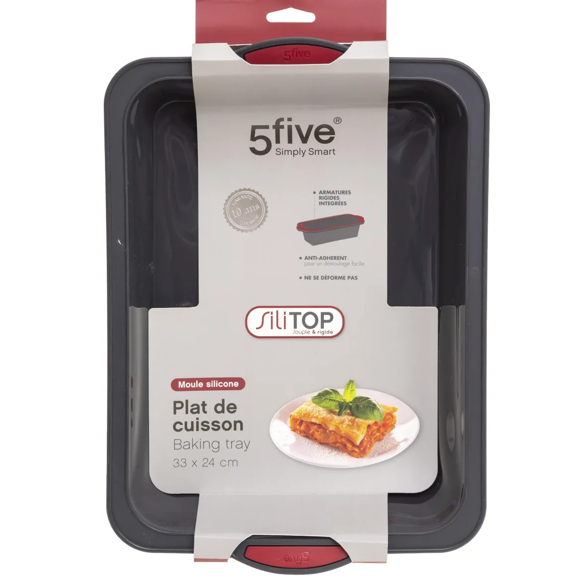 PLAT RECTANGLE SILITOP 33X24CM