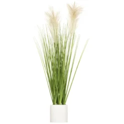 PLUMEAU POT CIMENT SPALVU H.70CM