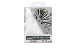 POCHES A DECORER AVEC 6 DOUILLES 25CM
