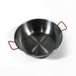 POELE ACIER POLI PROFONDE D.38CM 7.95L