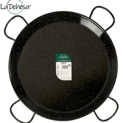 POELE A PAELLA EMAILLE 80 CM 40 RATIONS