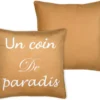 POEME COUSSIN 50X50CM CURRY