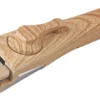POIGNEE AMOVIBLE MACHOIRE SILICONE EFFET BOIS 18CM