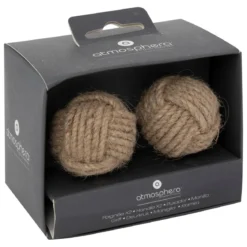 POIGNEE DAYANA JUTE D.4CM X2 PIECES