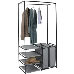 PORTANT DRESSING OUVERT D.87X43.5X163.5CM