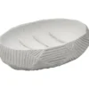 PORTE SAVON CIMENT AVEC RAINURES GRIS
