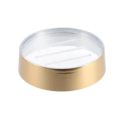 PORTE SAVON EFFET OR