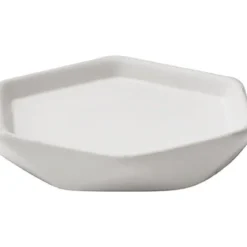 PORTE SAVON GRES FORME LOSANGE BLANC