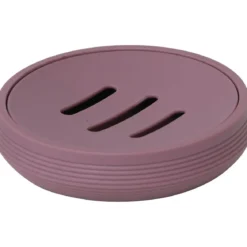 PORTE SAVON STRIE ABS ET RUBBER VIOLINE