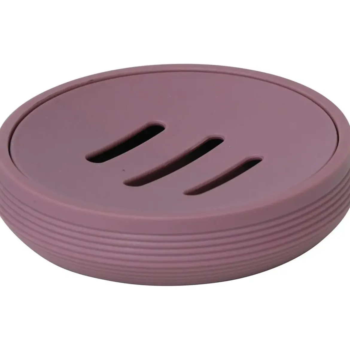 PORTE SAVON STRIE ABS ET RUBBER VIOLINE