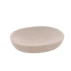 PORTE SAVON STRIE POLYRESINE BEIGE