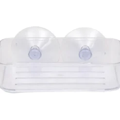 PORTE SAVON SUR VENTOUSES TRANSPARENT