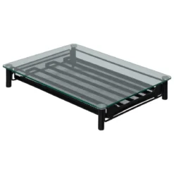 PORTE CAPSULES TIROIR 60 CAPSULES ESPRESSO METAL VERRE